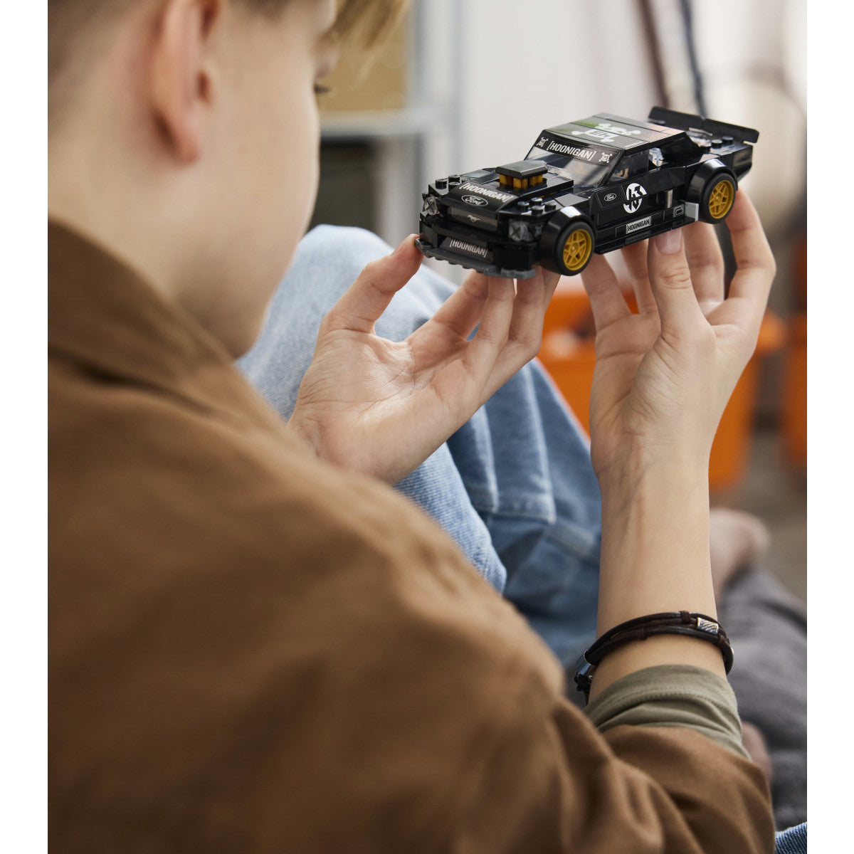 Lego Speed Champions 77262 Ford Mustang '65 Hoonicorn V1 Di Ken Block, Macchina Giocattolo Con Minifigure, Regalo Bambini 9