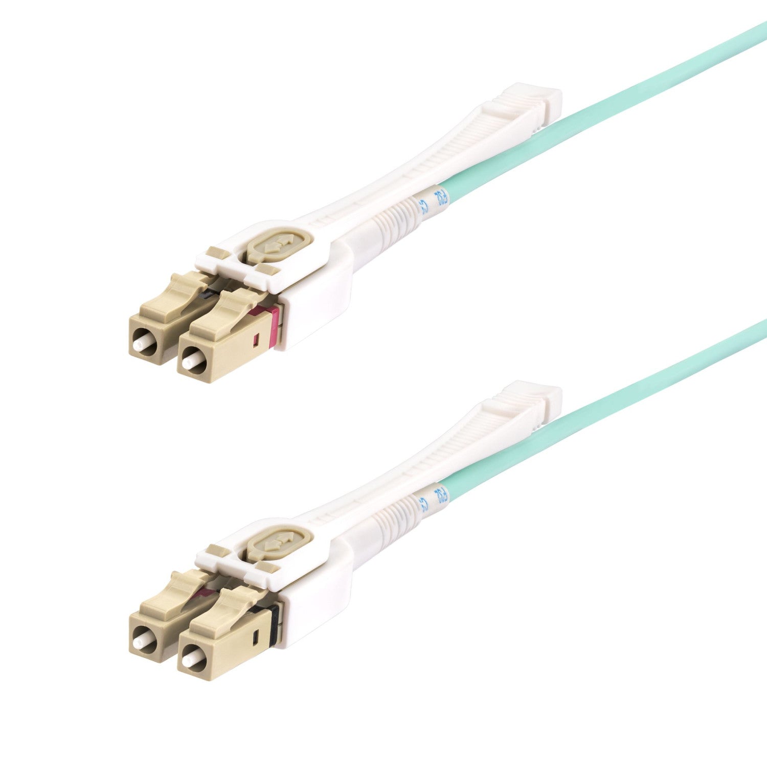 StarTech.com Cavo in fibra ottica multimodale OM4 LC a LC (UPC) con linguette push-pull, 3m, 50/125µm, Reti 100G, Insensibile alla piegatura, Bassa perdita di inserzione, Cavo patch/bretella in fibra ottica LSZH