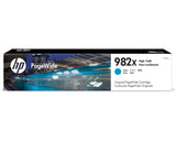 HP 982X High Yield Cyan Original PageWide Cartridge Cartuccia d'Inchiostro 1 pz Resa Elevata XL