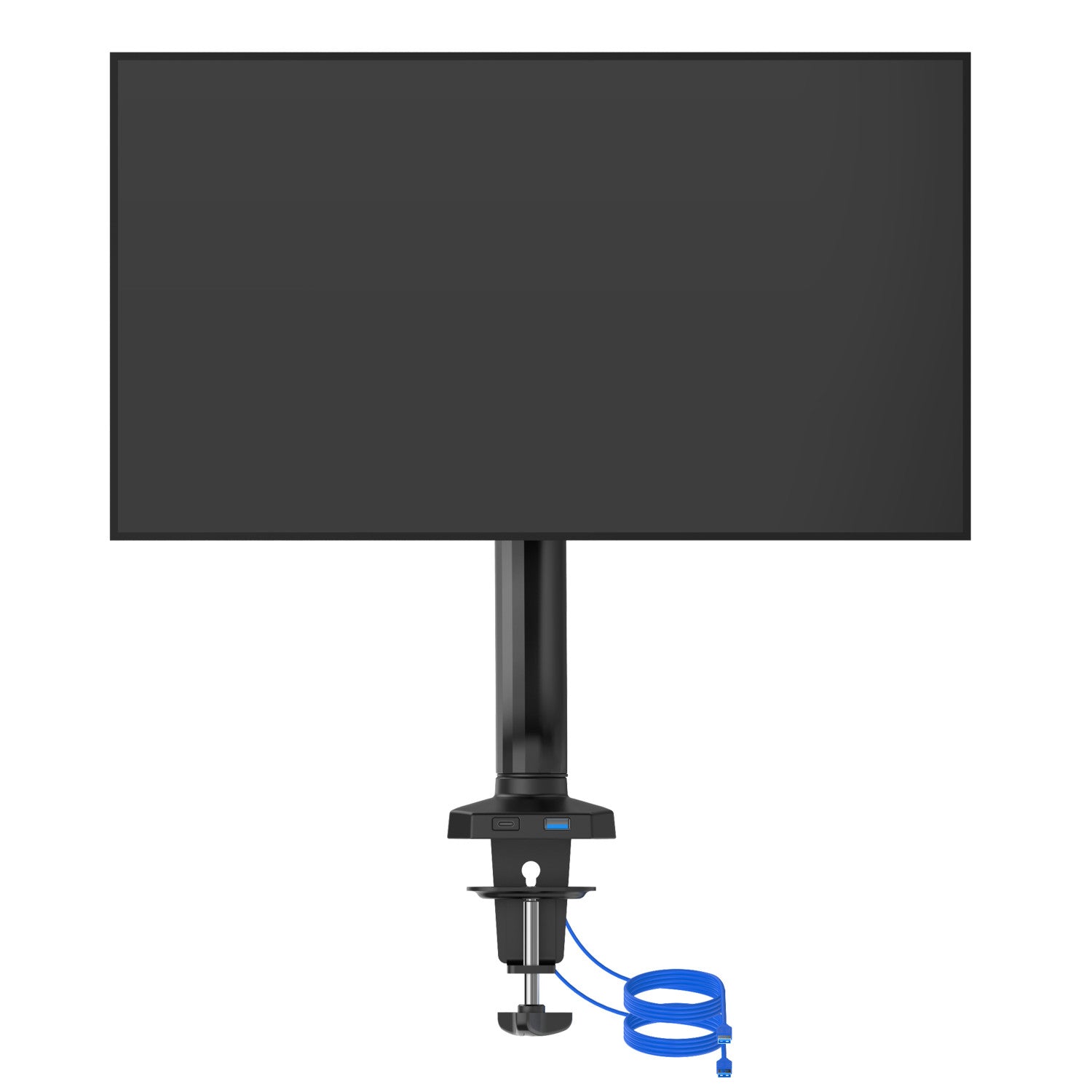 AOC AS110DX supporto da tavolo per Tv a schermo piatto 81,3 cm (32") Nero Scrivania