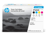 Samsung CLT-P504C 4-pack Cyan/Magenta/Yellow/Black Original Toner Cartridge cartuccia toner 4 pz Originale Nero, Ciano, Magenta, Giallo