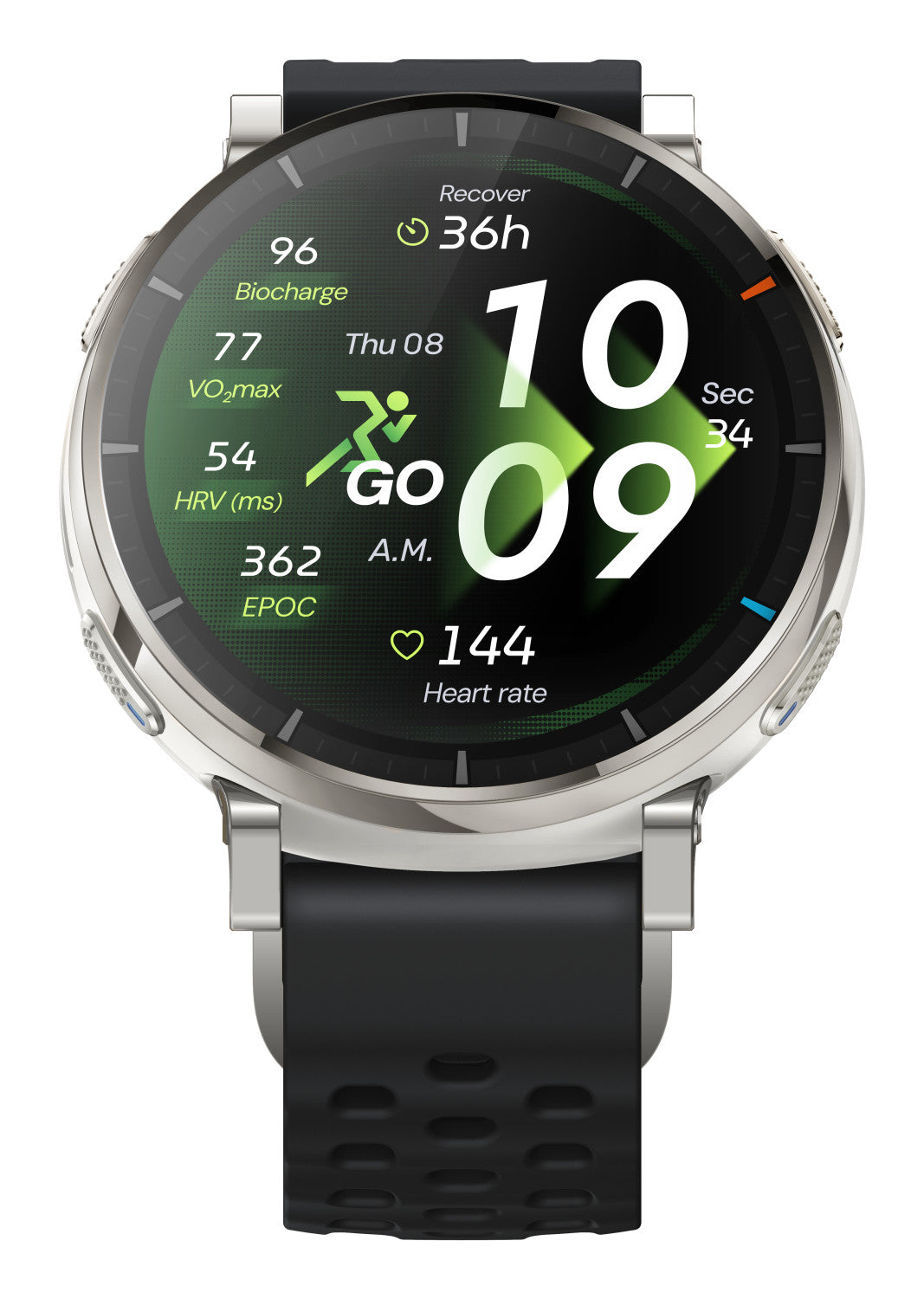 Amazfit Active 3 3,35 cm (1.32") AMOLED Digitale 466 x 466 Pixel Touch screen Oro GPS (satellitare)