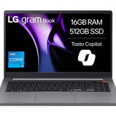LG Gram 15UB50T-G Intel Core i5 i5-1334U Computer portatile 39,6 cm (15.6") Full HD 16 GB DDR4-SDRAM 512 GB SSD Wi-Fi 6 (802.11ax) Windows 11 Pro Argento