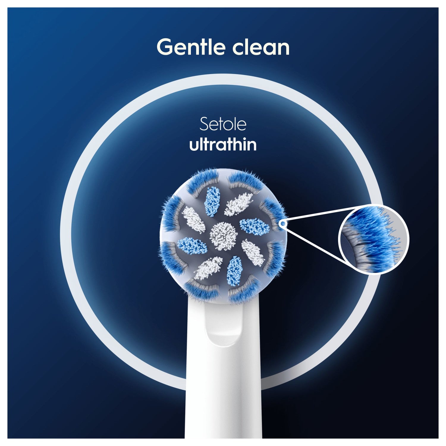 Oral-B Testine Di Ricambio Pro Sensitive Clean 3 pz Bianco