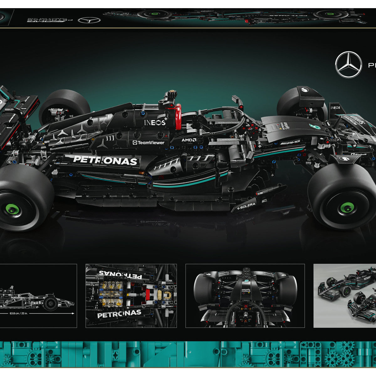 LEGO Technic Mercedes-AMG F1 W14 E Performance 1642 Pezzi 18