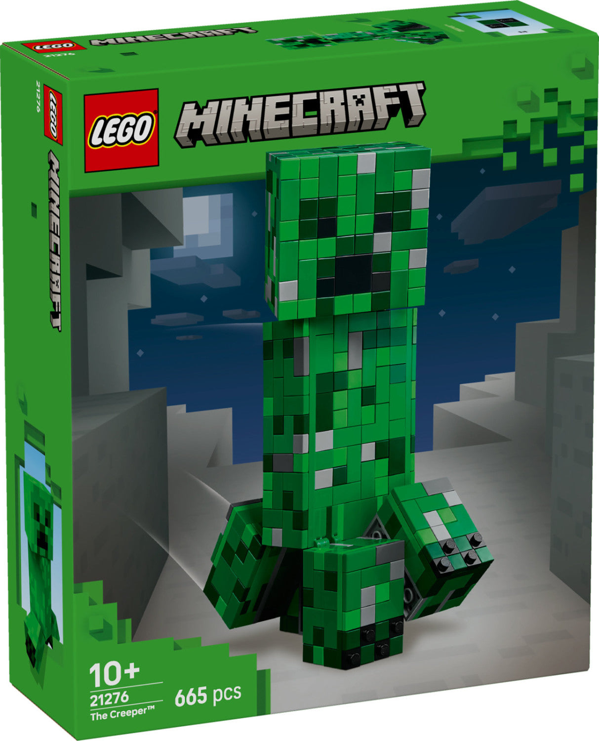 LEGO Minecraft Il Creeper 21276 Set Costruzioni 665 Pezzi Età 10 Anni
