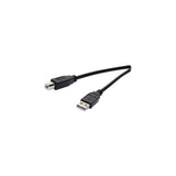 Vivanco VVIT31USBAB18MMK cavo USB USB 2.0 1,8 m USB A USB B Nero