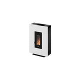 Cadel Grace 7 Stufa a Pellet 7 kW Wi-Fi Bluetooth Camera Stagna Bianco