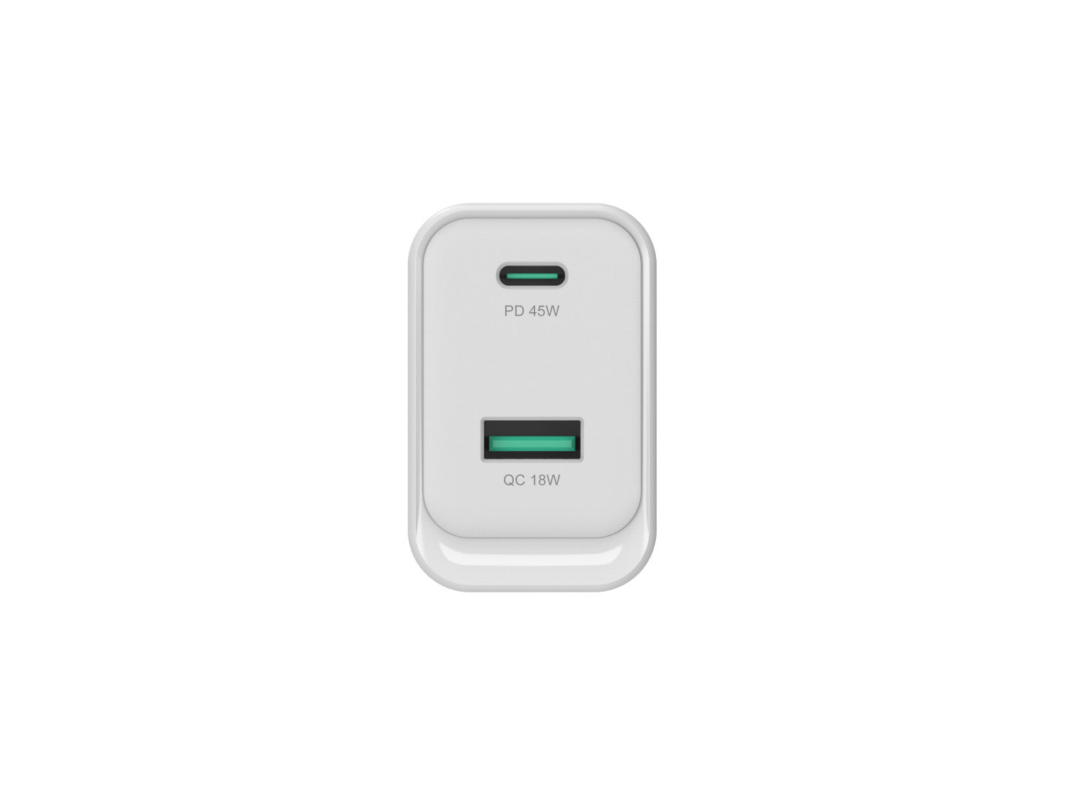 Conceptronic ALTHEA20W45 Caricabatterie per dispositivi mobili Universale Bianco AC Ricarica rapida Interno