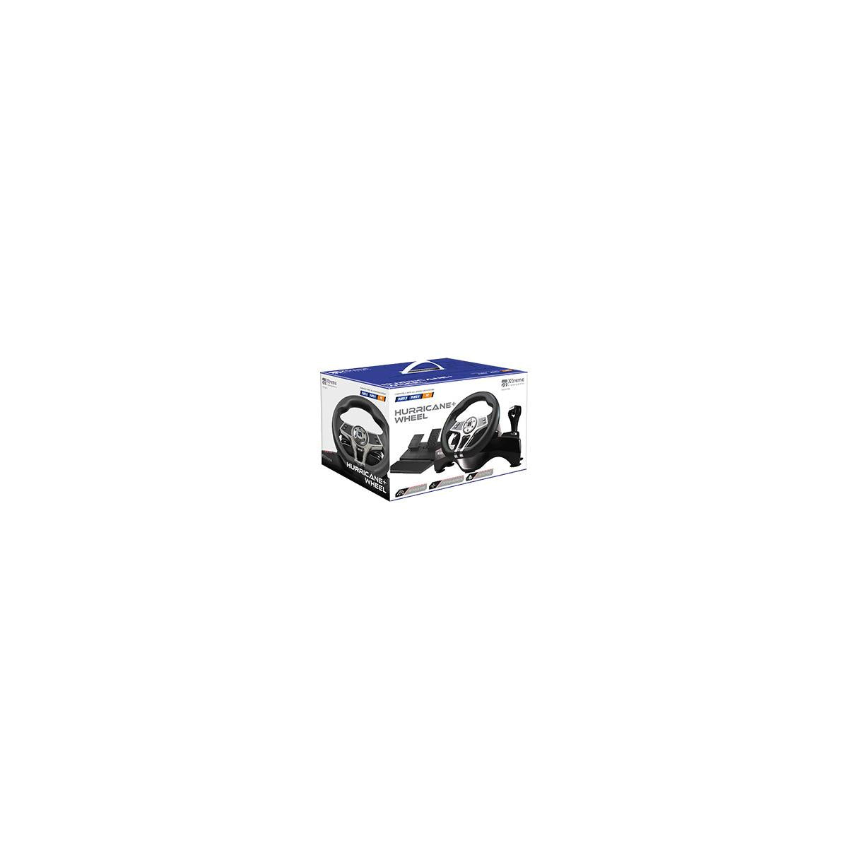Xtreme 90428 Wheel Hurricane Volante Pedaliera Playstation
