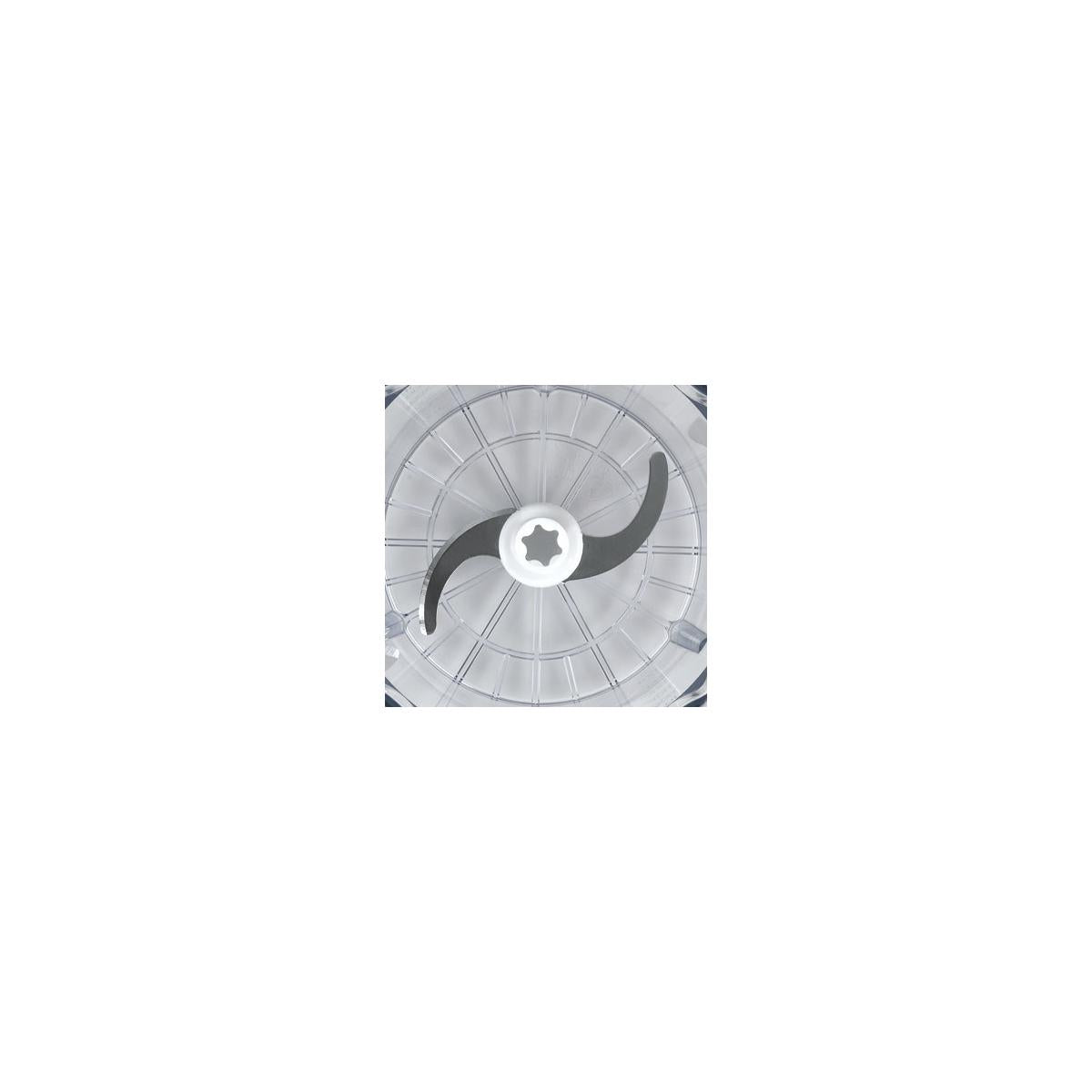 Girmi TR01 BIANCO Tritaverdure Elettrico 0.5L 350W Rosso Trasparente Bianco
