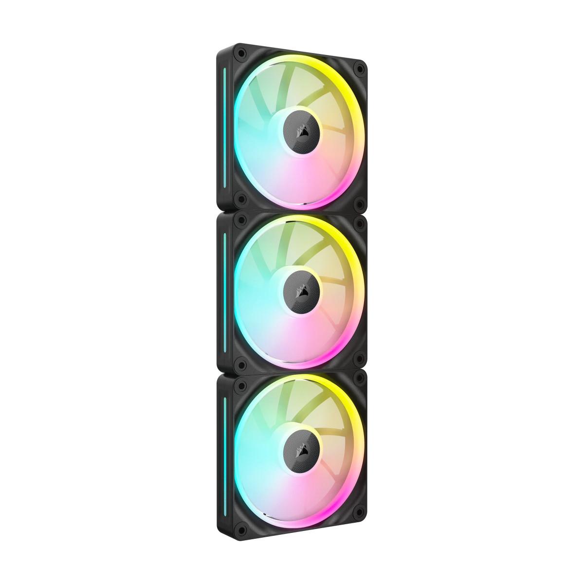 Corsair CO 9051026 WW sistema di raffreddamento per computer Case per computer Ventilatore 12 cm Nero 3 pz