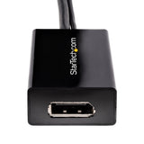 StarTech DVI2DP2 Cavo e Adattatore Video 0,254 m DVI-D Nero
