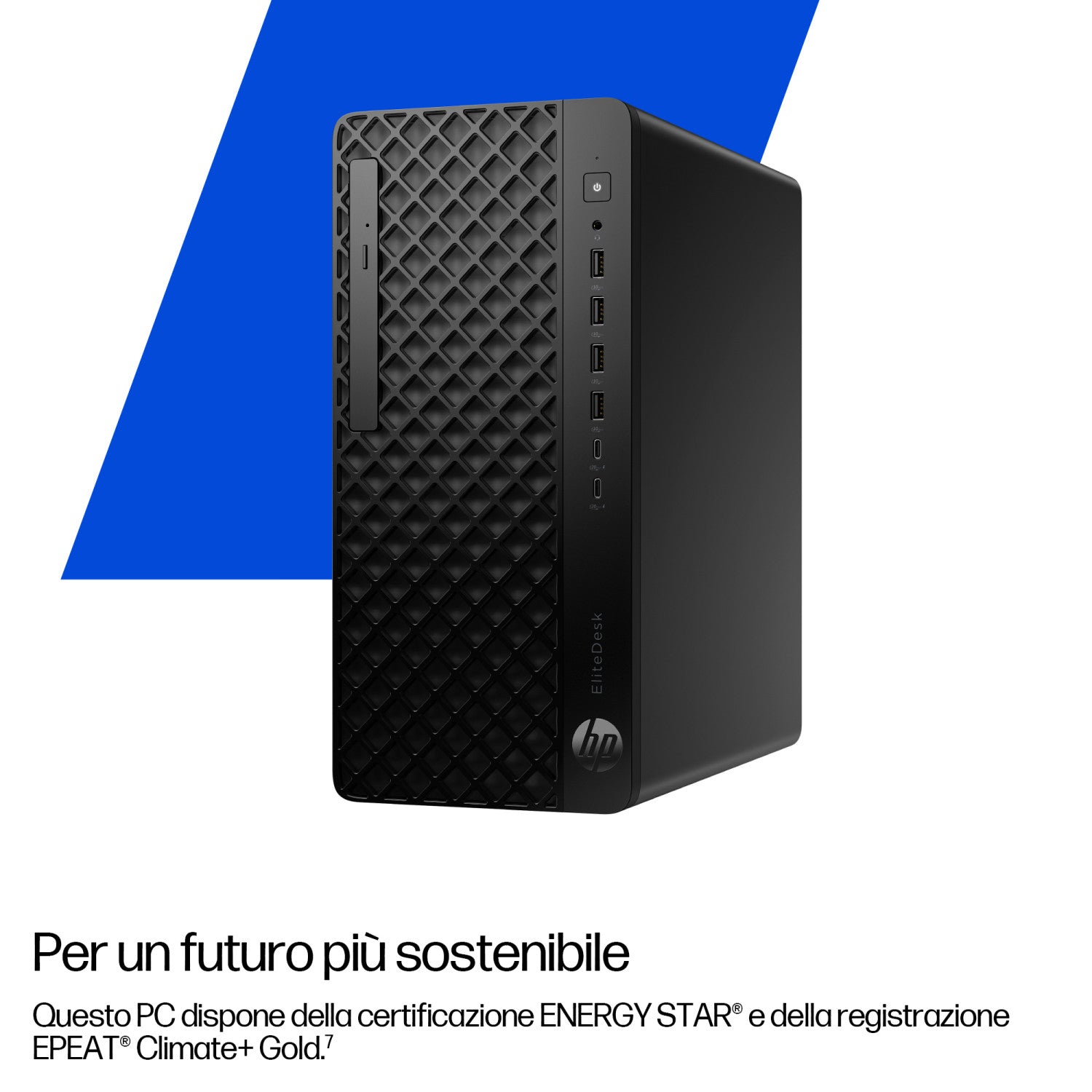 HP EliteDesk 8 Tower G1i Desktop AI PC Wolf Pro Security Edition Intel Core Ultra 5 235 16 GB DDR5-SDRAM 512 GB SSD Windows 11 Pro