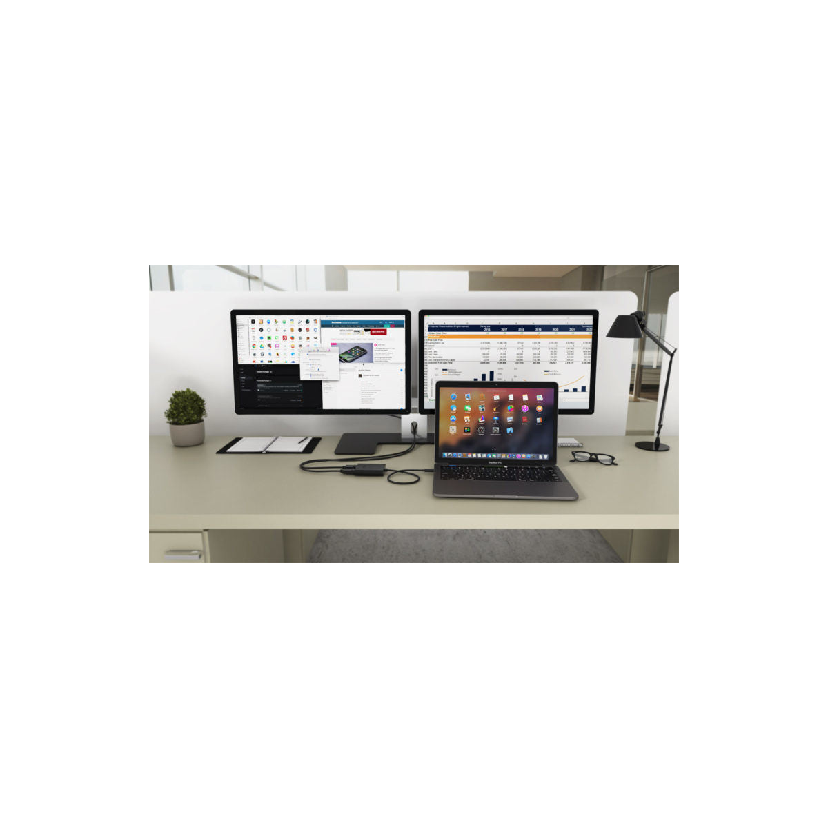 i-tec USB-C 3.1 Dual 4K DP Video Adapter