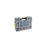 Stanley CUBIX 1-94-745 Cassetta degli attrezzi Scatola per minuteria Nero, Trasparente, Giallo