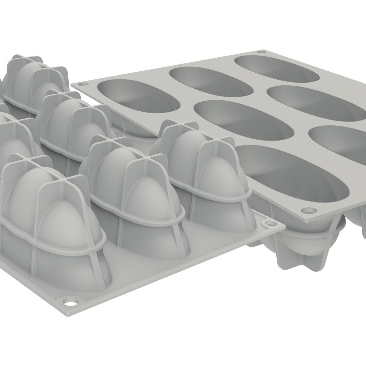 Silikomart Petal Grigio Silicone 94 ml 1 pz