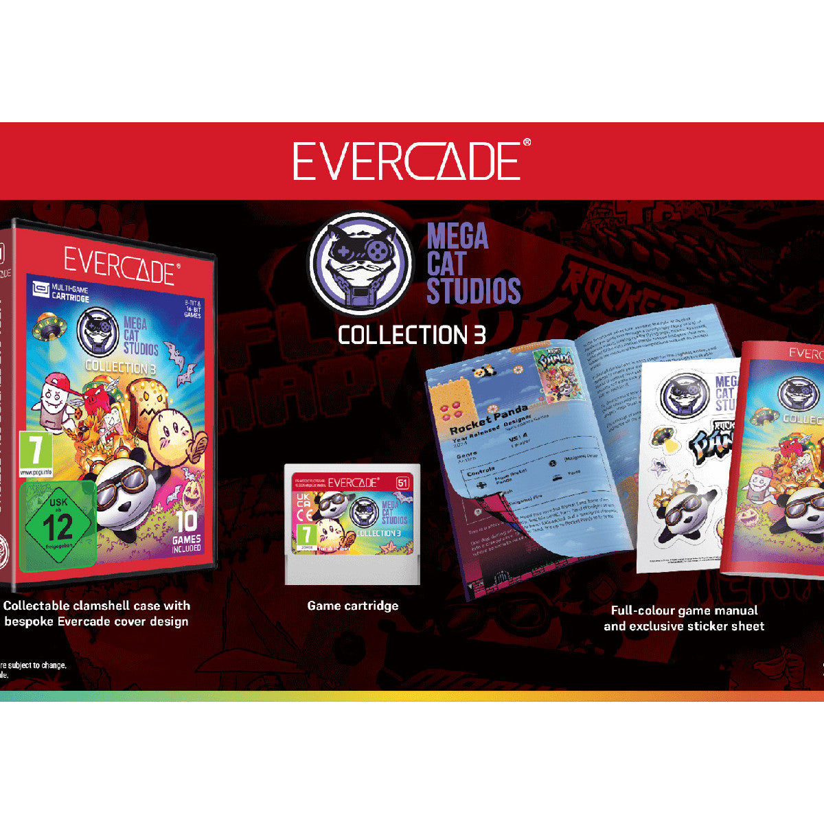 Evercade Mega Cat Studios Collection 3 Standard