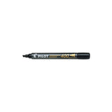 Pilot 400 marcatore permanente Punta smussata Nero 20 pz