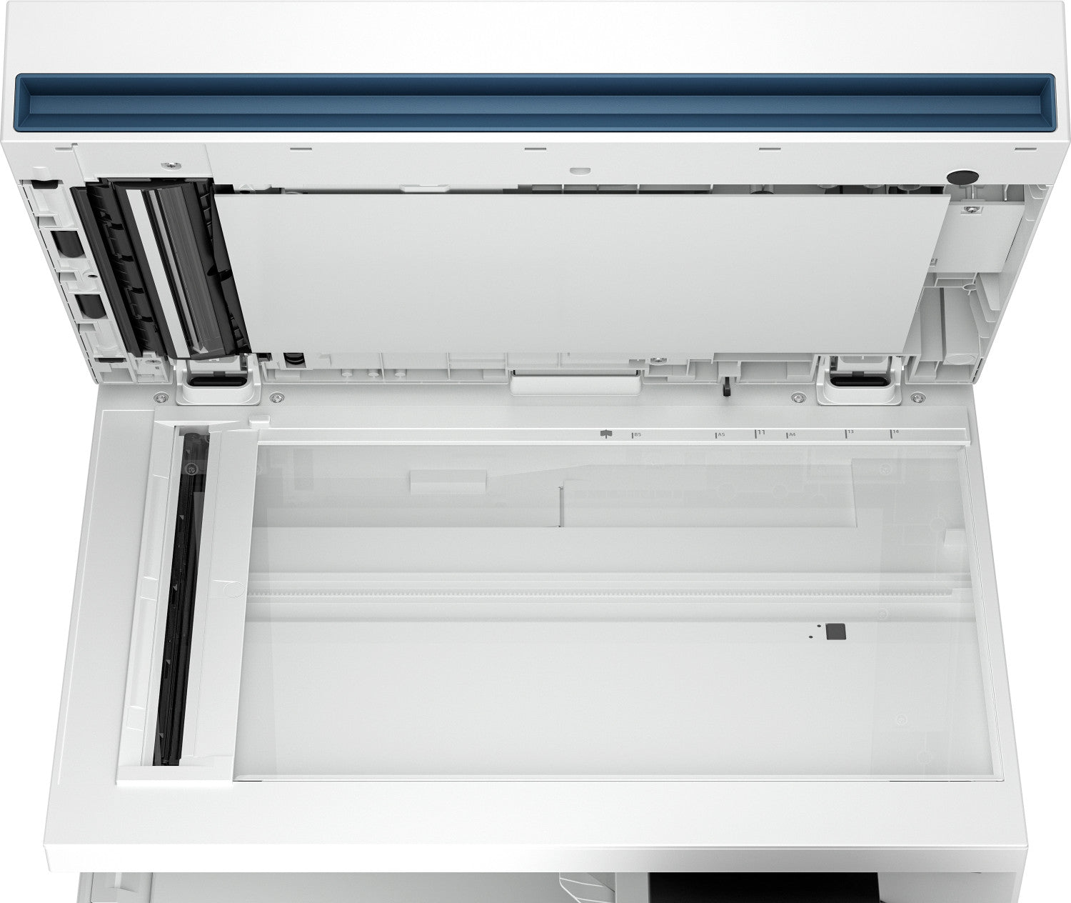 HP 6QN29A Stampante LaserJet Color Enterprise MFP 5800dn Printer Stampante Laser A4 1200x1200 DPI 43 ppm Bianco Blu