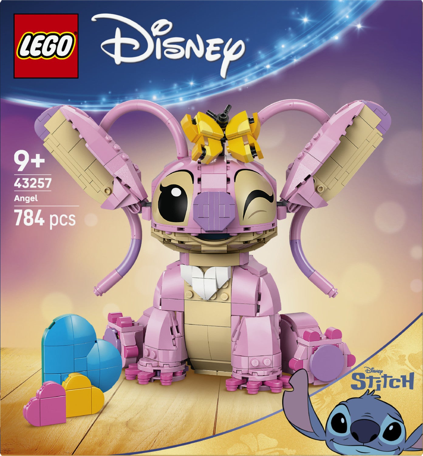 LEGO Disney Angel 43257 Set da Costruzione 784 Pezzi Lilo e Stitch 9 Anni
