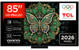 TCL C6K Pro TV 85C6K PRO 85” QD-Mini LED TV, 4K HDR 1000 nits, 420 zone di dimming, Pannello HVA Matte, Google TV, Dolby Vision & Atmos, 2.1 Onkyo, 144Hz, AirPlay 2
