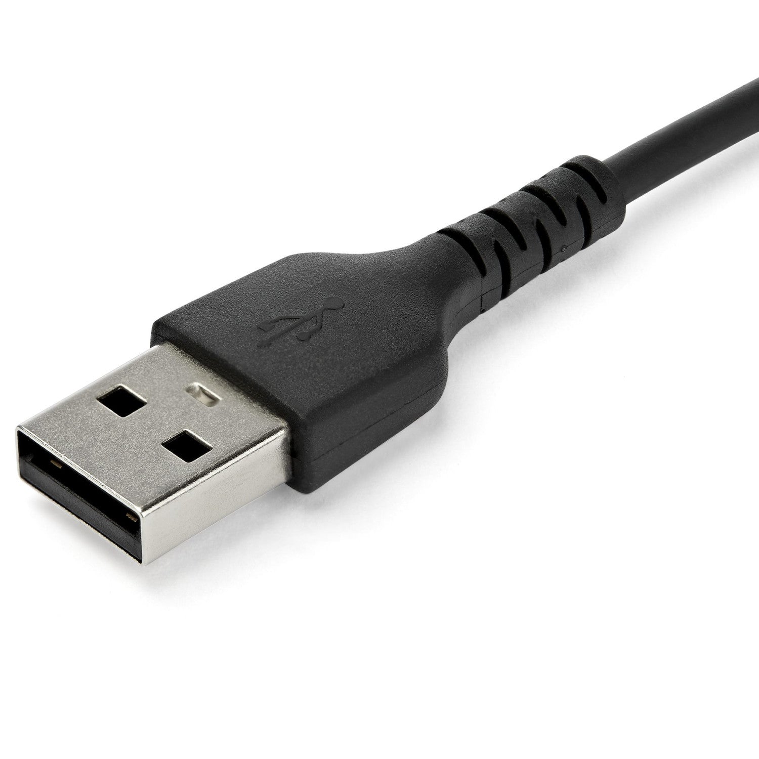 StarTech.com Cavo di Ricarica USB-A a USB-C da 2m - Resistente Cavetto USB-C di Ricarica Veloce e Sync da USB 2.0 a USB Type C 3A - Rivestimento in TPE e Fibra Aramidica M/M Nero - Samsung S10, Ipad Pro, Pixel