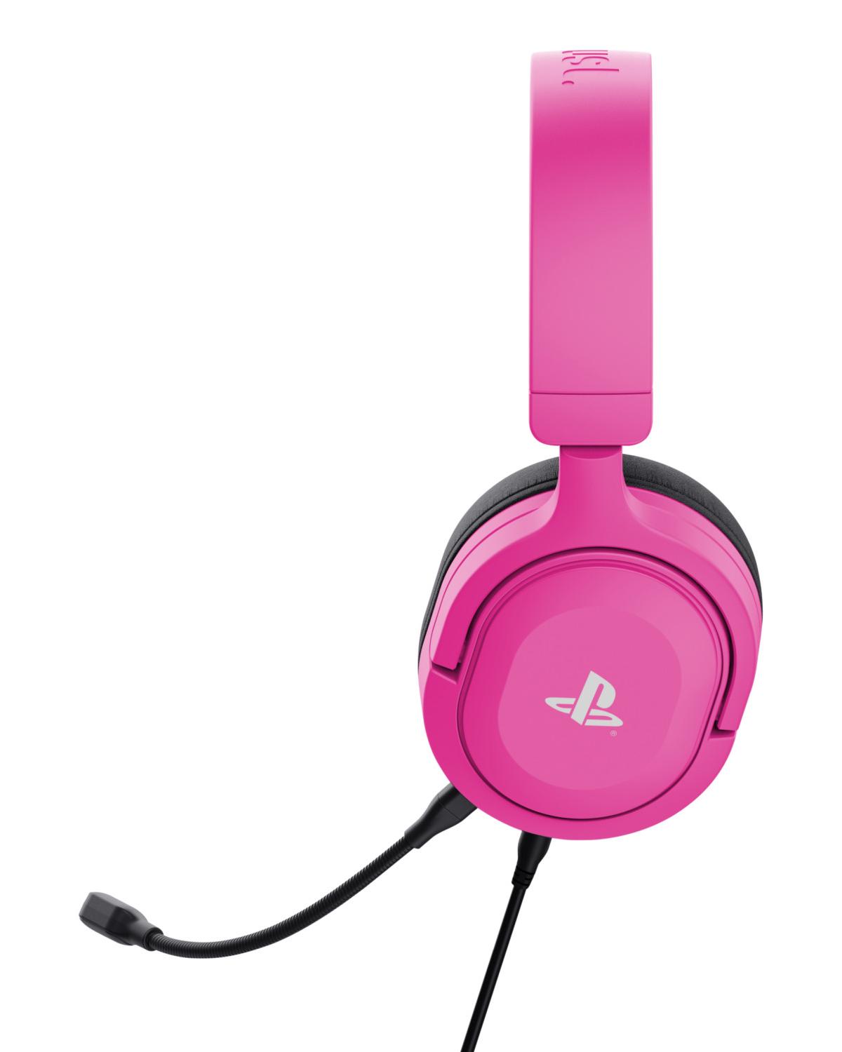 Trust GXT 498P Forta Auricolare Cablato A Padiglione Gaming Rosa