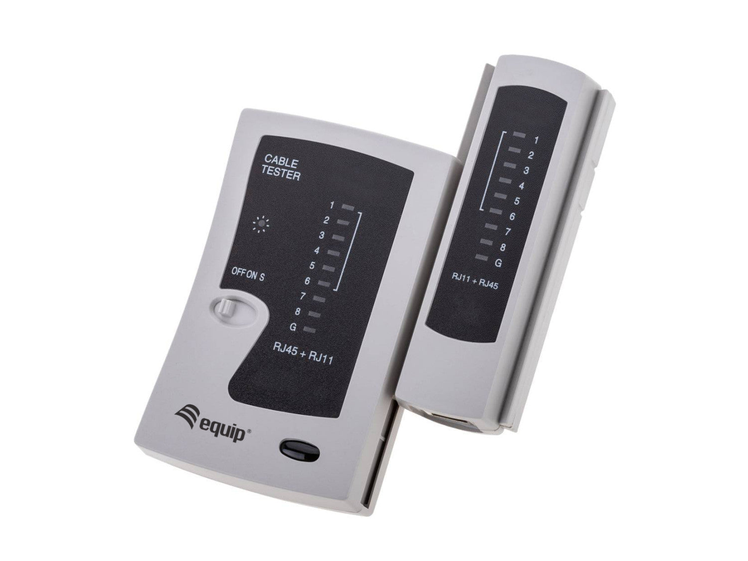 Equip 129967 tester per cavo di rete Tester per cavi a doppino intrecciato Bianco