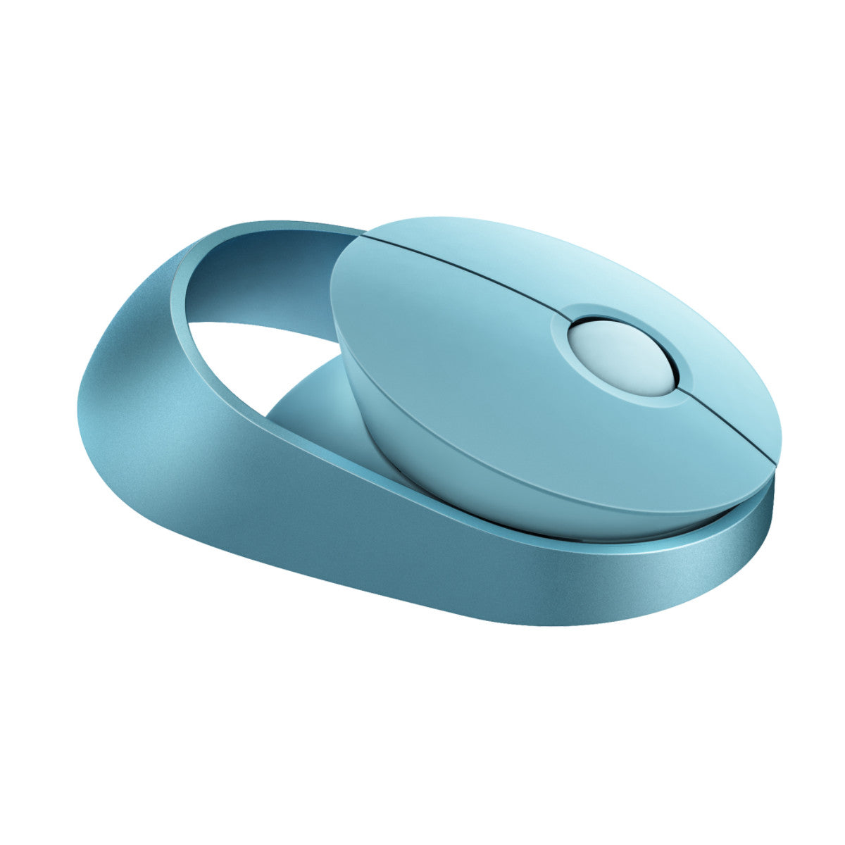 Rapoo Ralemo Air 1 mouse Viaggio RF senza fili Bluetooth Ottico 1600 DPI Blu