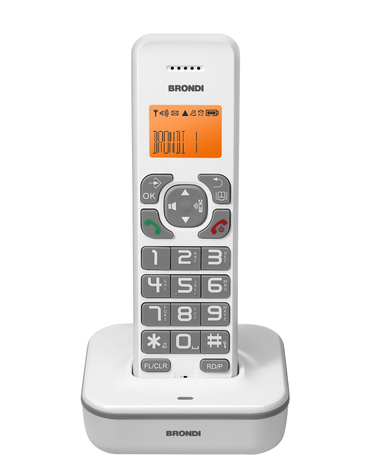 CORDLESS DECT GAP BRAVO STAR BIANCO GRIGIO