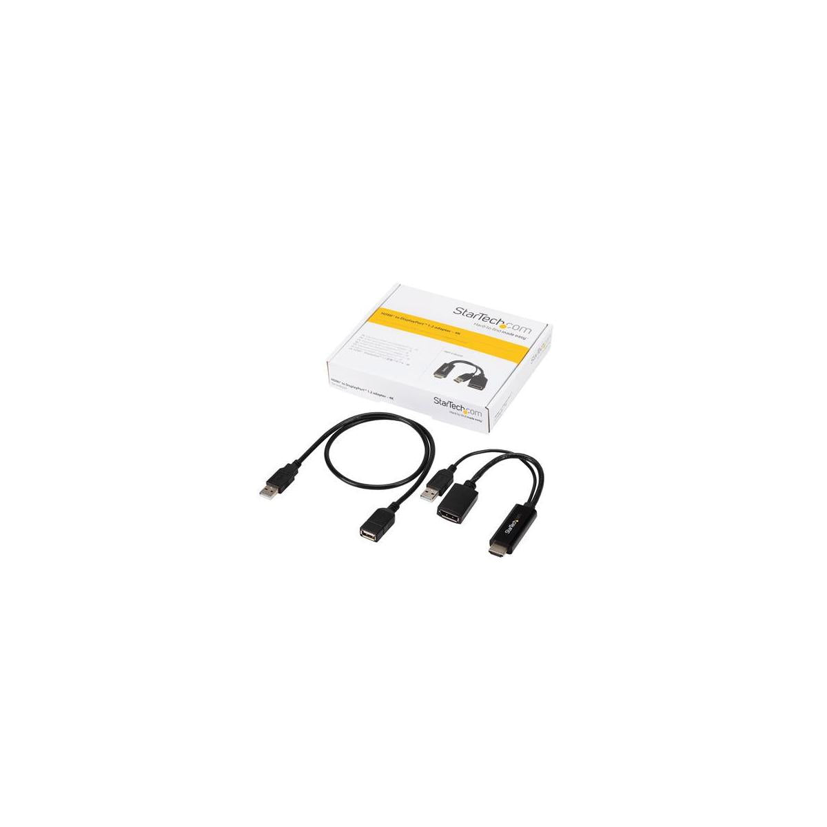 StarTech.com HD2DP cavo e adattatore video Nero