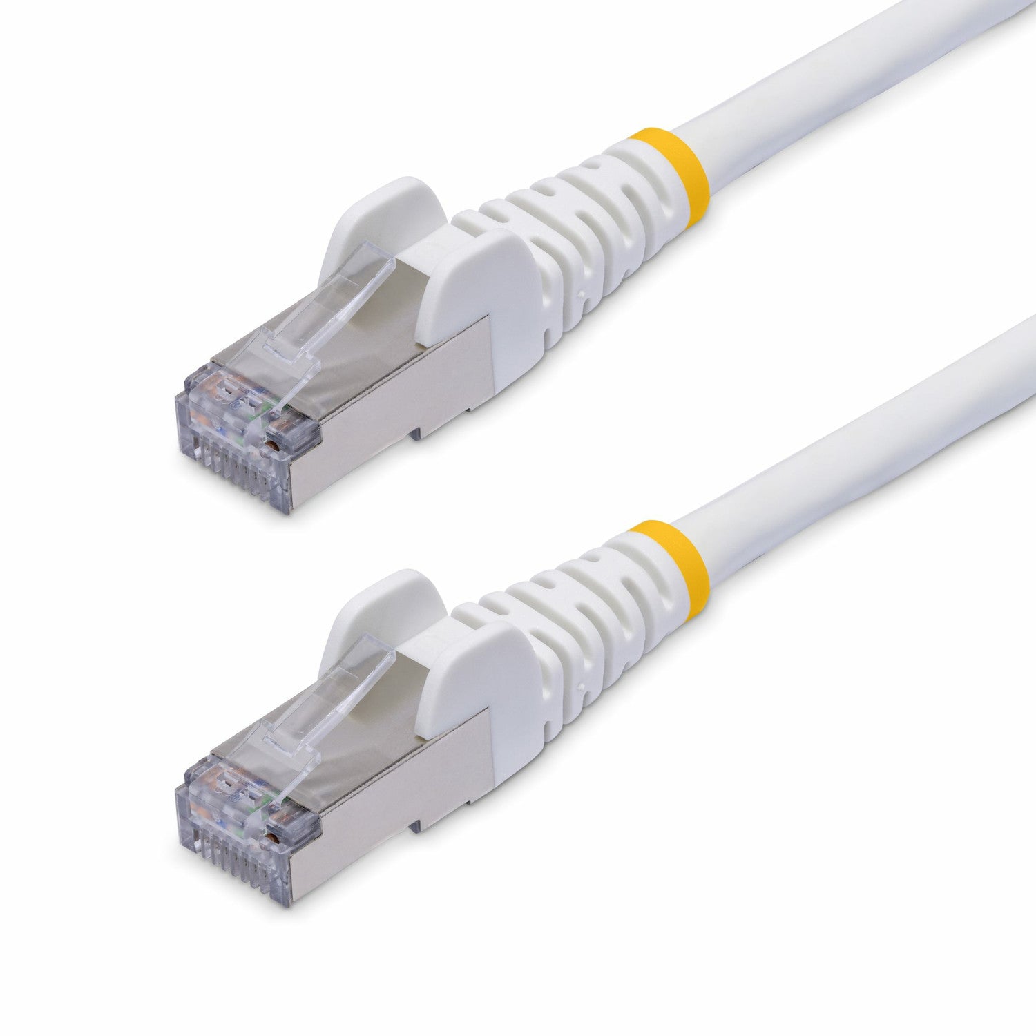 StarTech.com Cavo Ethernet CAT8 bianco da 1m, RJ45 Snagless, 25G/40G, 2000MHz, 100W PoE , S/FTP, cavo lan in rame puro 26AWG, LSZH, cavo patch di rete schermato con rilievi di trazione, testato individualmente