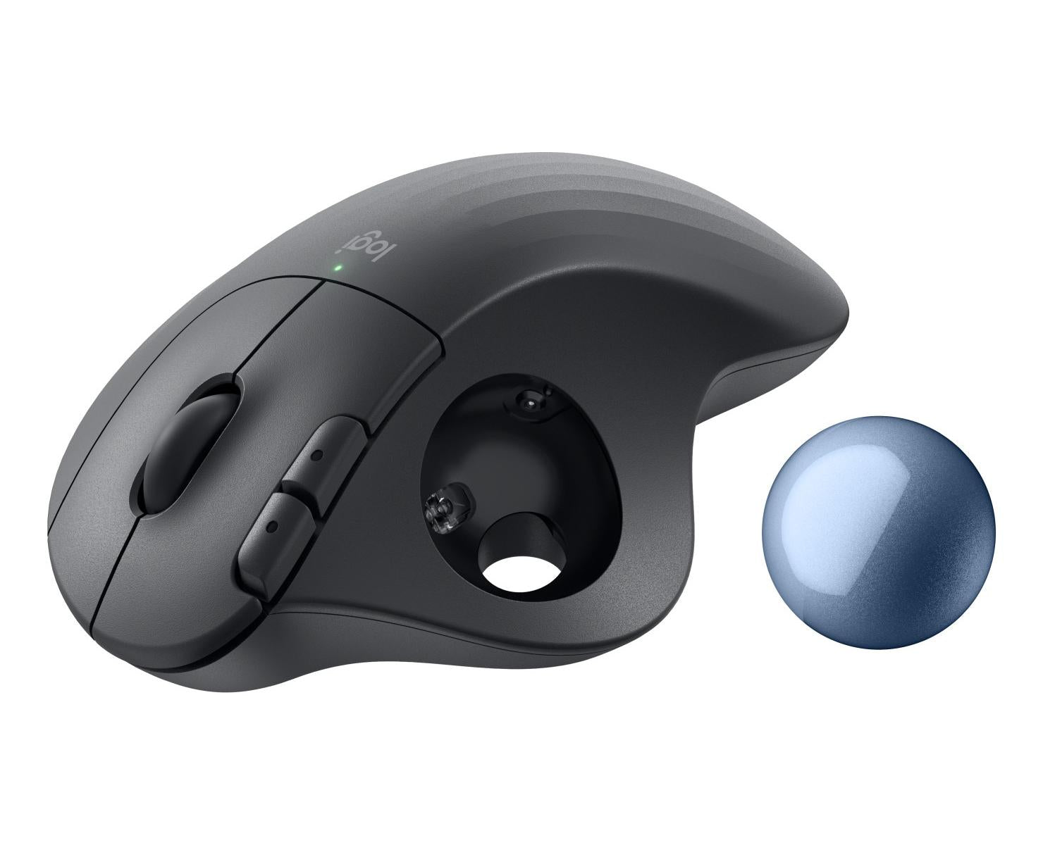 Logitech Ergo M575S mouse Ufficio Mano destra RF senza fili Bluetooth Trackball 2000 DPI