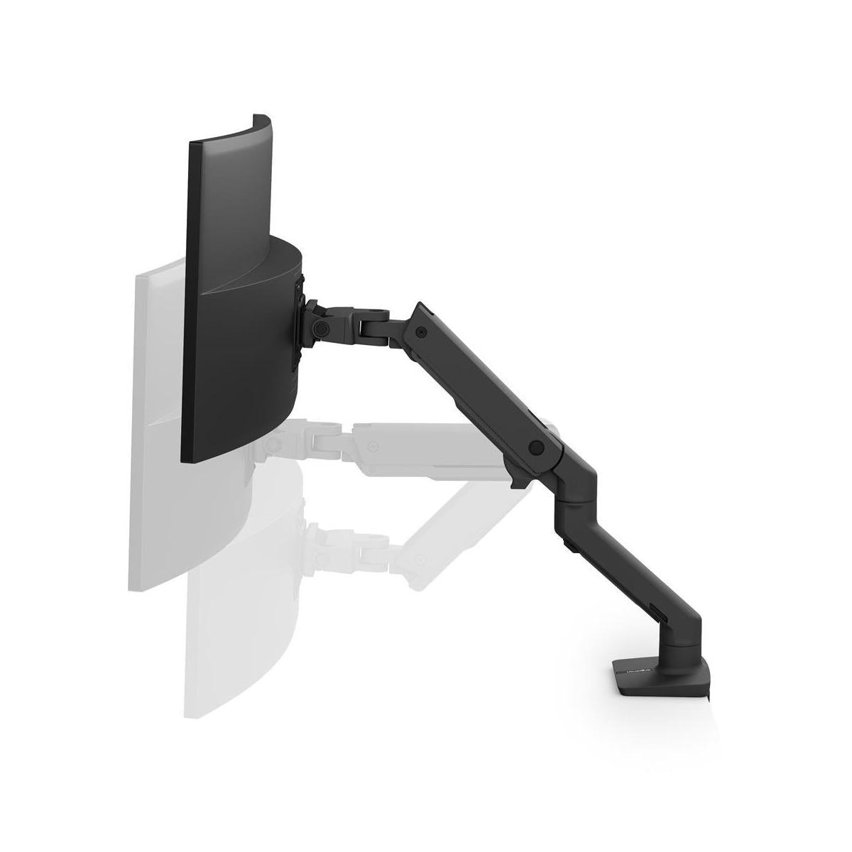 Ergotron HX Series 45-475-224 supporto da tavolo per Tv a schermo piatto 124,5 cm (49") Nero Scrivania