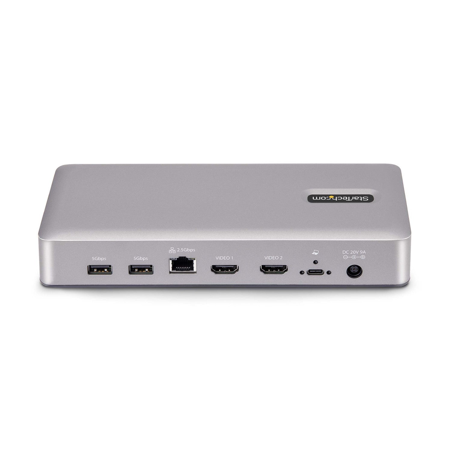 StarTech.com Docking station USB4, USB-C 40Gbps, doppio video HDMI, fino a 2x 4K 60Hz 4:4:4 (RGB) o 2x 4K 120Hz 4:2:2, dock multi monitor, 6x USB, 2,5GbE, 100W PD