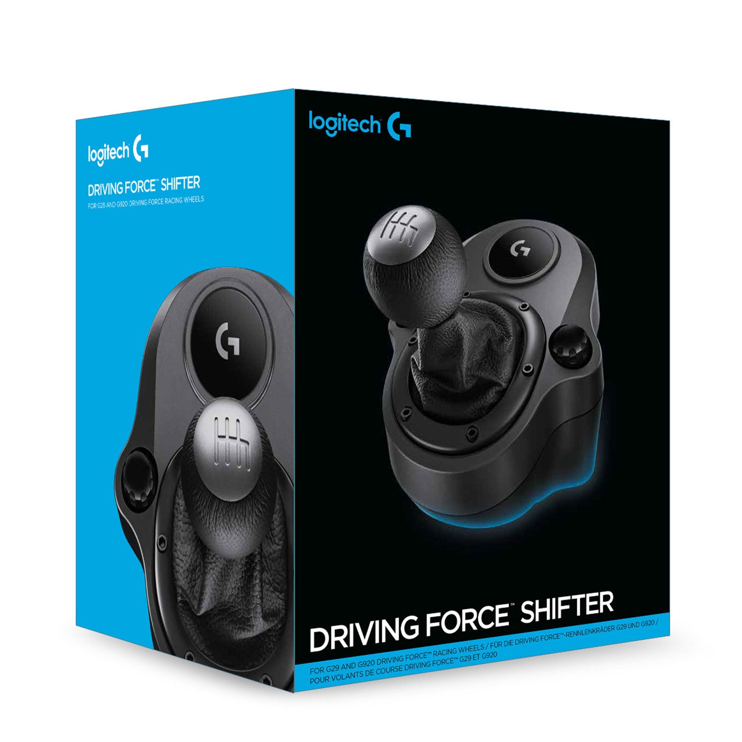 Logitech 941000130 Leva del Cambio Driving Force Shifter Stick del cambio Nero