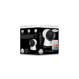Macom Caldoblò Interno Nero, Bianco 1500 W Riscaldatore ambiente elettrico con ventilatore