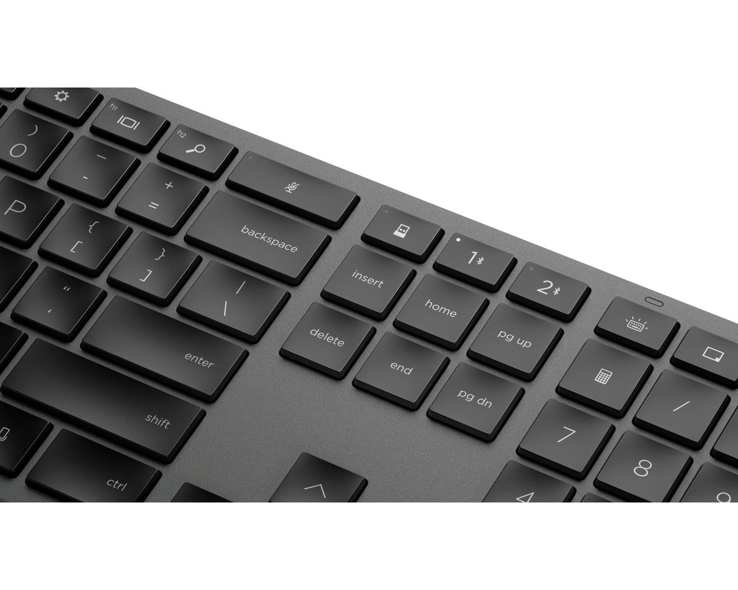 HP 975 Dual-Mode Wireless Keyboard tastiera RF senza fili Bluetooth Nero