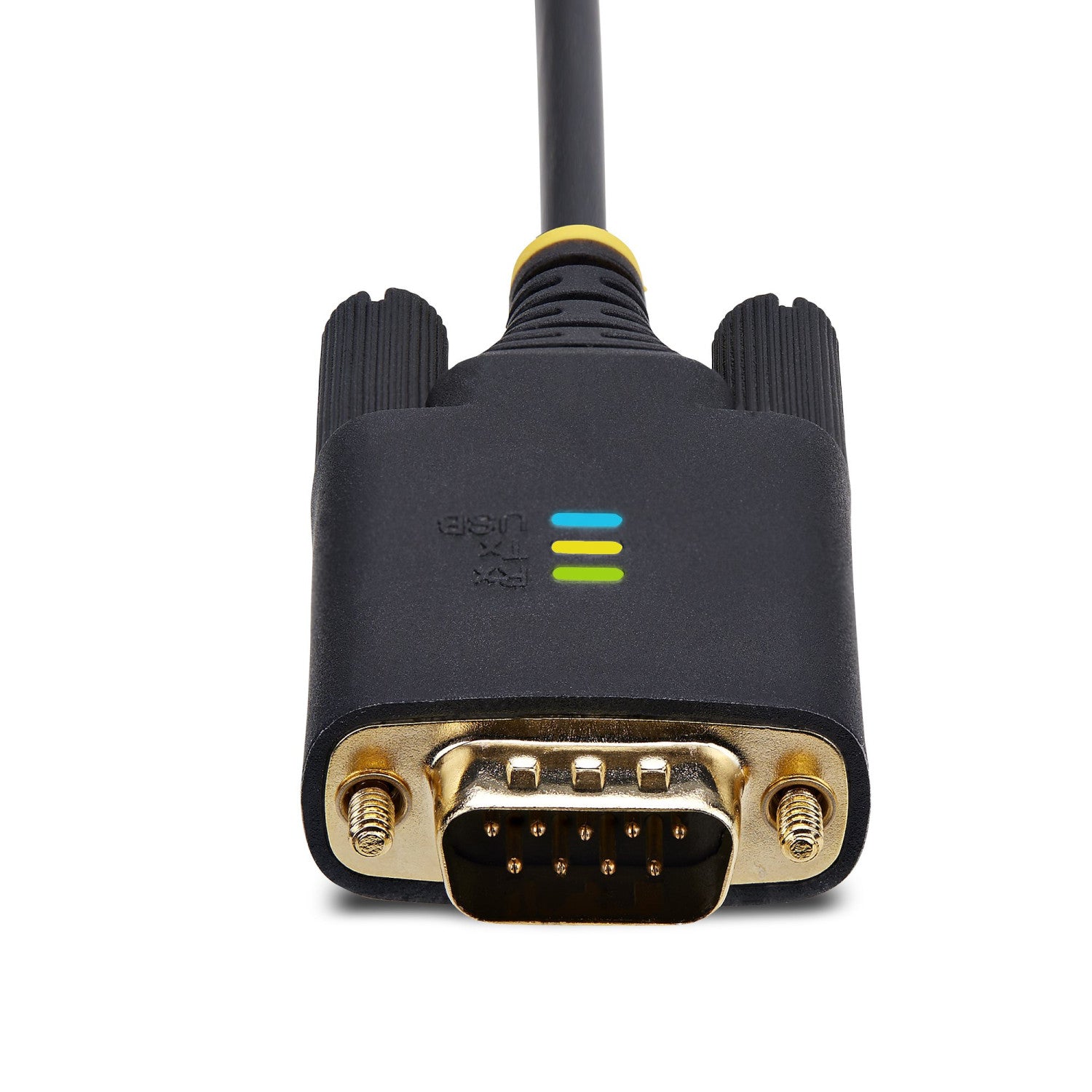 StarTech.com Cavo da USB a seriale 1m, Ritenzione COM, Viti/dadi intercambiabili, Adattatore USB-A a DB9 RS232 Protezione ESD, Windows/macOS/Linux