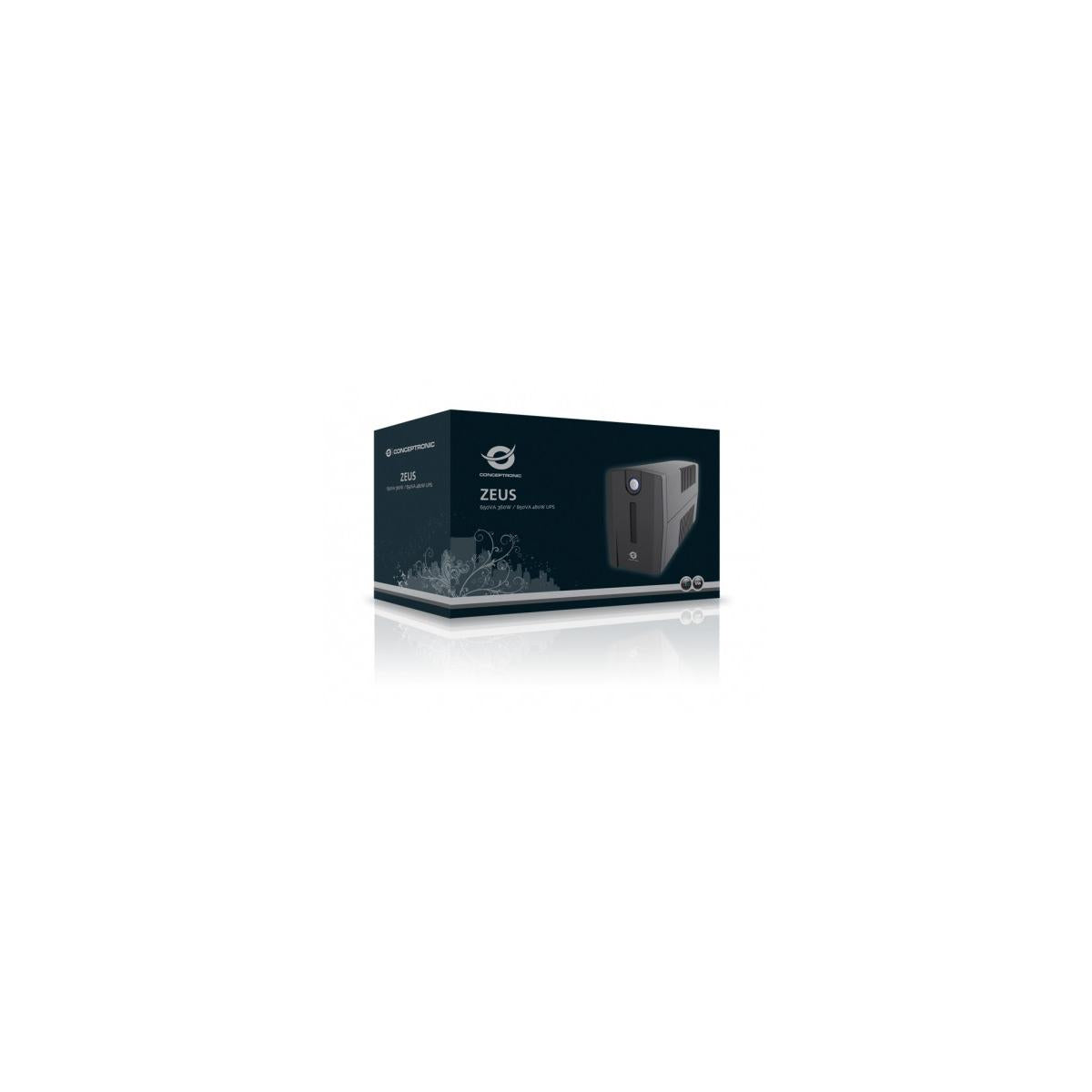 Conceptronic ZEUS01E gruppo di continuità (UPS) A linea interattiva 0,65 kVA 360 W 4 presa(e) AC