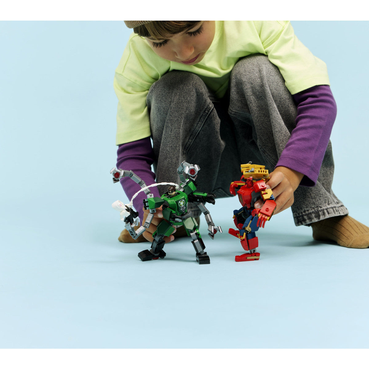 LEGO Marvel Spider-Man vs Doc Ock Battaglia Mech 76338 Set da Costruzione 315 Pezzi con 3 Minifigure