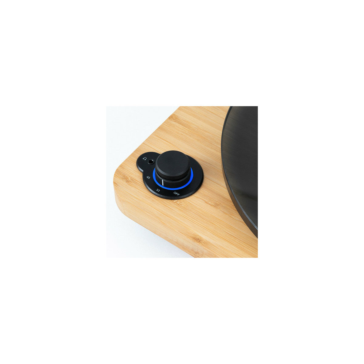 The House Of Marley EM-JT010-SB piatto audio Giradischi con trasmissione a cinghia Nero, Legno