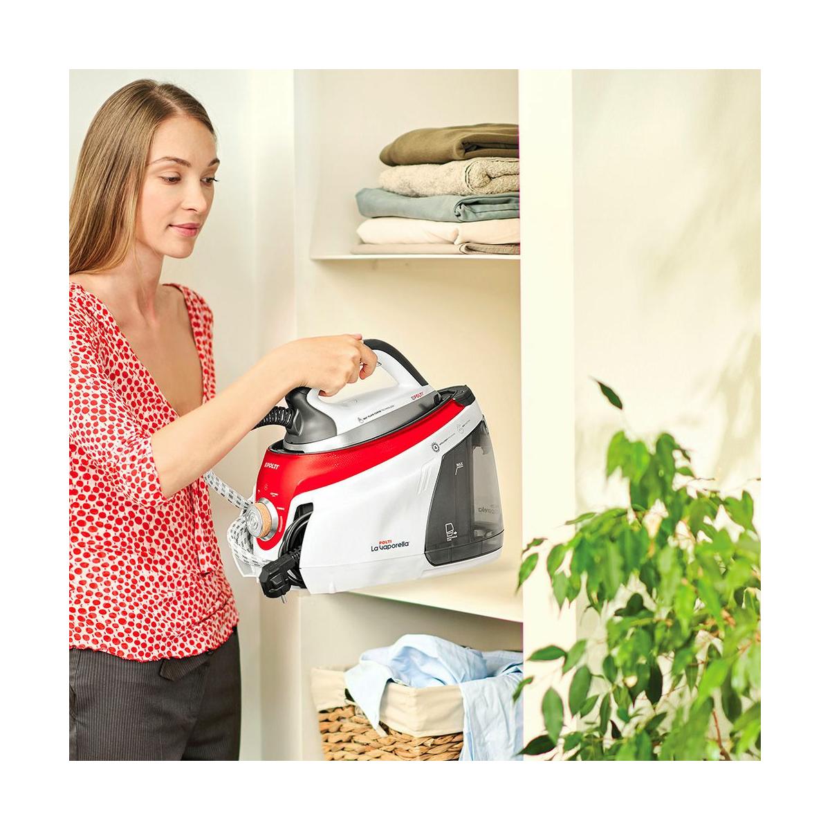 Polti La Vaporella XM84C 2350 W 1,5 L Alluminio Grigio, Rosso, Bianco