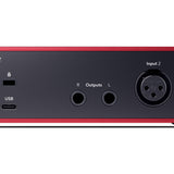 Focusrite Scarlett Solo Interfaccia audio Red e Black
