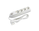 Bticino Poker Prolunga e Multiple 1,5 m 4 Prese AC Interno Bianco