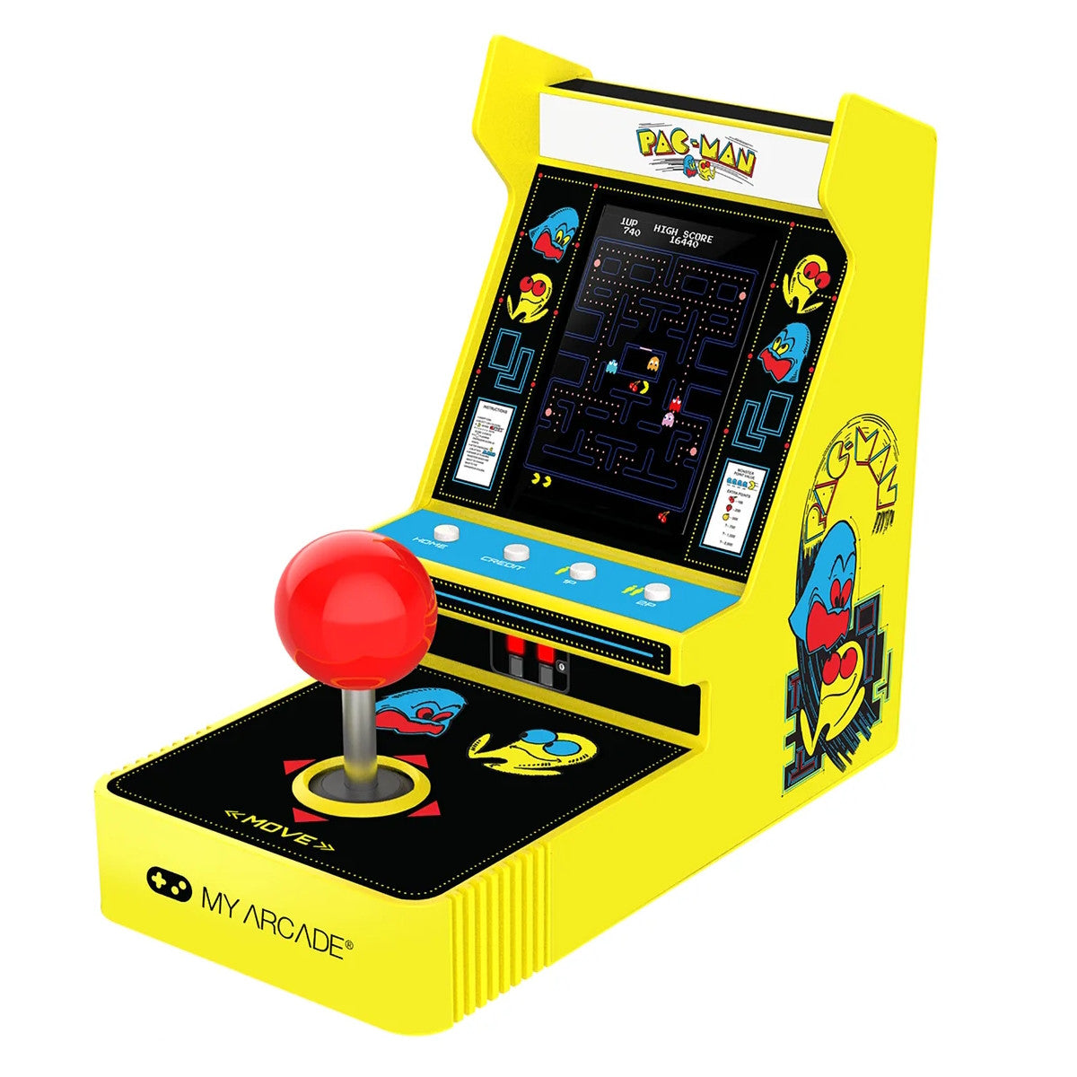 My Arcade DGUNL-7073 console da gioco portatile 8,89 cm (3.5") Nero, Giallo
