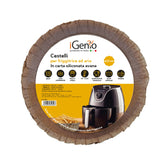 Igenio Cestelli per Friggitrice ad Aria in Carta Siliconata Ø 23 cm - 15 Pz (Art. 954)