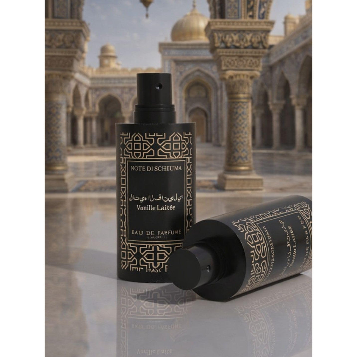 Note di Schiuma Set Regalo Donna Vaniglia e Ambra Eau de Parfum 50 ml Shower Gel al Guaranà Bio 150 ml Pelli Sensibili