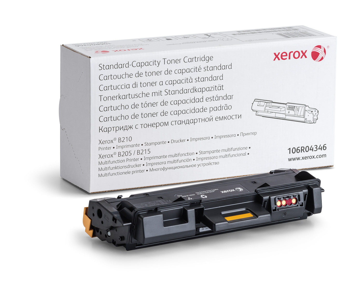 Xerox 106R04346 Cartuccia Toner Nero per Stampante B210 Stampante Multifunzione B205 B215